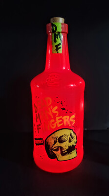 Dead Mans Fingers Cherry Rum Flaschenlampe Nachtlicht Stimmungslampe