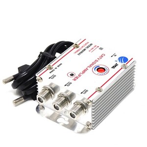 Amplificatore Segnale TV Digitale Con 3 Uscite - Migliora La Ricezione Del Segnale TV Via Antenna