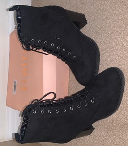 faith lace up ankle boots