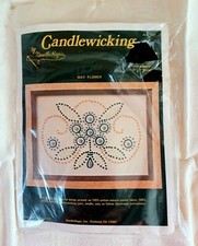 Candlewicking Kits by Needle Magic May Flower Unopened New Stitchery