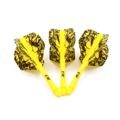 CUESOUL Rost Integrated Dart Shaft and Flights Standard Shape 28mm-Beauty