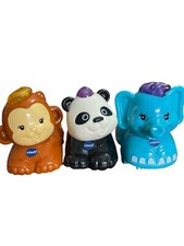 Go Go Smart VTEC animals elephant monkey panda light up, talking, tested working
