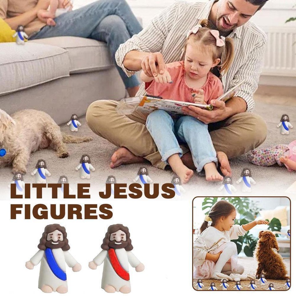 MiniJesus Figurine in Bulk = Easter Decorations LittleJesus Figurine