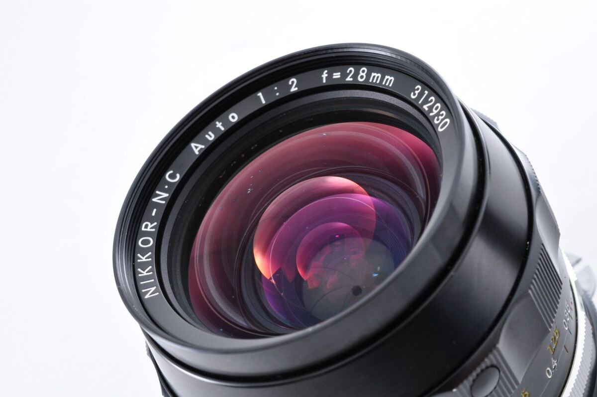 Nikon Auto Nikkor-N.C 28mm F2 Non Ai MF lens[[Near MINT Nikon Auto Nikkor-N.C 28mm F2 Non Ai MF lens[[Near MINT