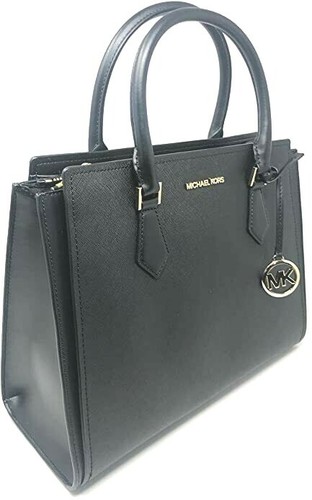 michael kors handbags black and gold