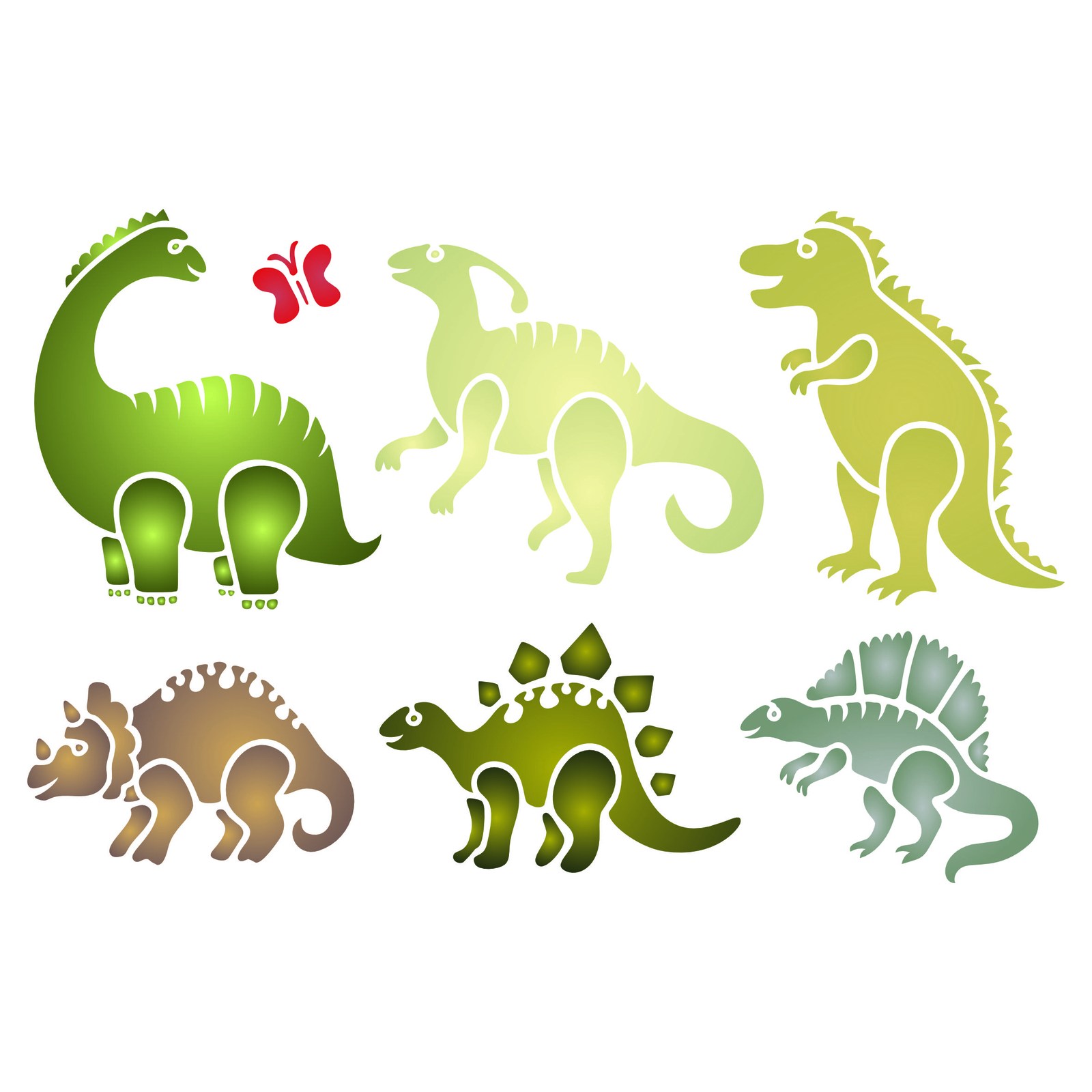 Kids Collection Stencil - Reusable Mylar Designs for Painting | eBay