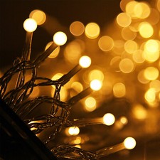 Christmas Lights 300/550 LED 8 Twinkle Modes  Remote Control Christmas String