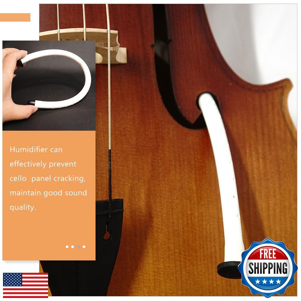 Healifty Guitar Humidifier Violin Case Rubber Cello Humidifier,Instrument Hum