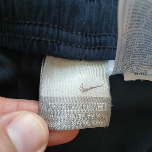 Vintage Nike Track Pants Youth Medium (8-10) Blue Athletic Training Straight Y2K - Picture 2 of 9
