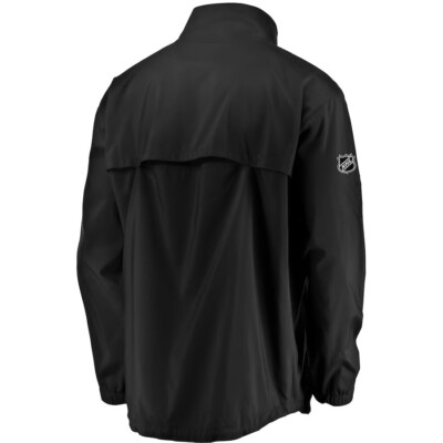 Chicago Blackhawks Fanatics Branded Rink Full-Zip Jacket - Black