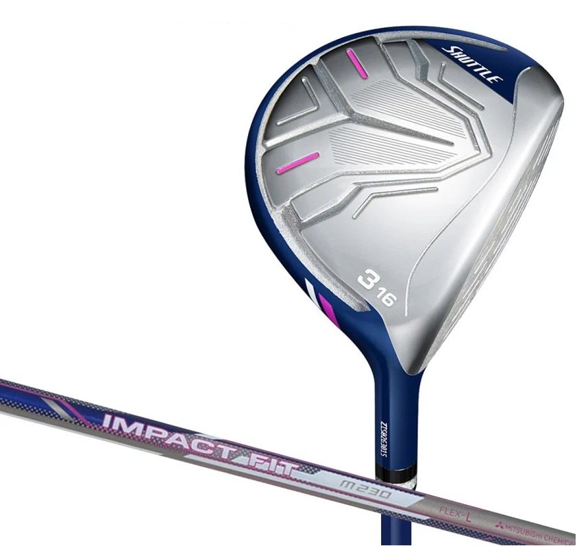 LADIES MARUMAN SHUTTLE FAIRWAY WOOD #7 Loft 24 L-FLEX GRAPHITE FW MAJESTY GOLF - Image 2 of 4