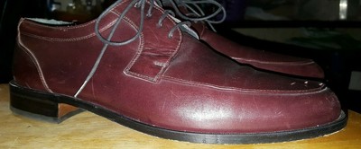 Principe oxfords dress shoes for men brown size 12-M leather  display picture 3