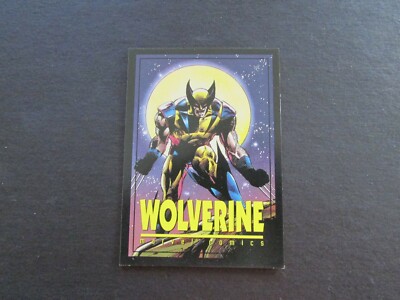 1993 Crunch 'N Munch Presents Marvel Wolverine Insert Card