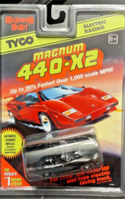 Tyco 9160 Magnum 440-X2 Dodge Viper Black HO Slot Cart NEW