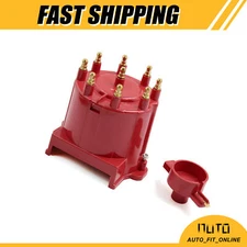 Ignition Distributor Cap & Rotor Kit External Coil 12V ONE Custom for Chevrolet