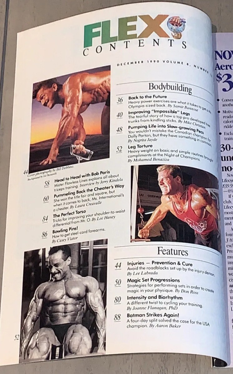 Lee Labrada Training on the Edge FLEX Magazine Bodybuilding
