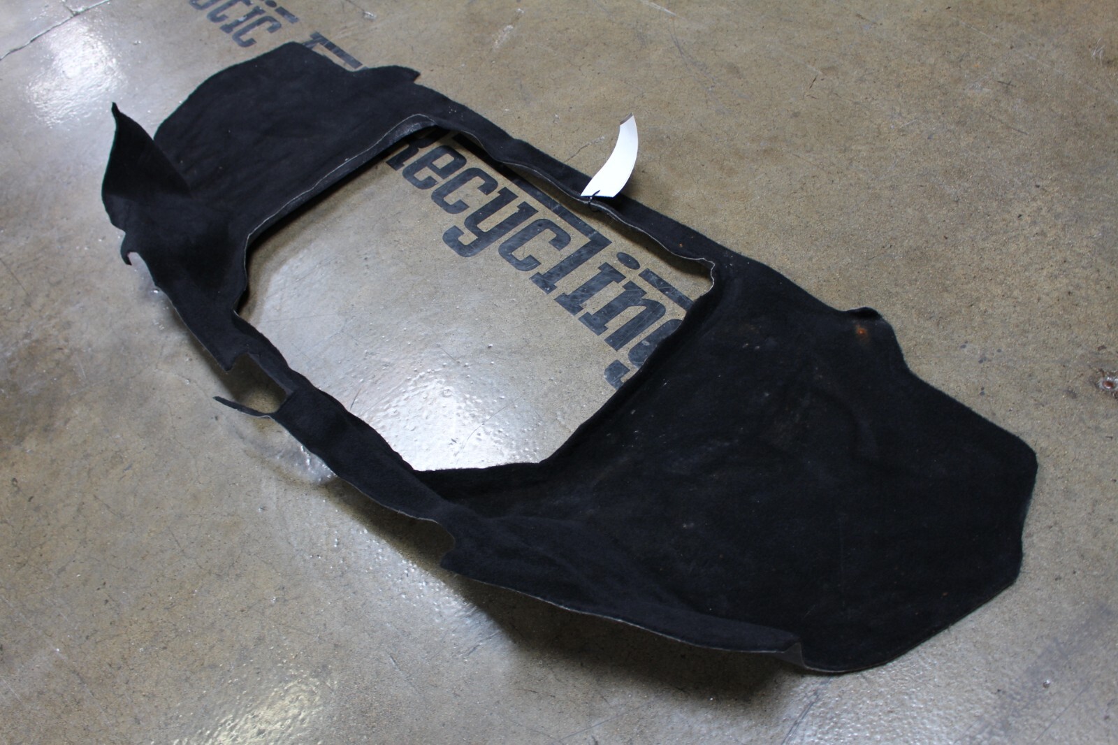 Ferrari 456 M, Trunk Carpet, Lower Section, Ripped, Used, P/N 65468790
