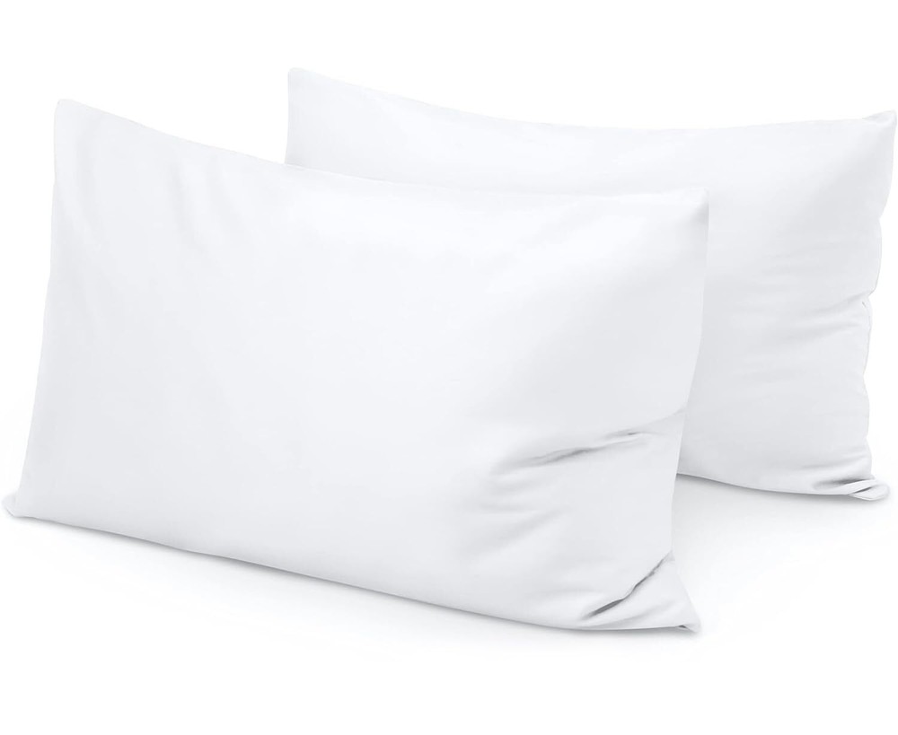 Travel Pillow Case 12x16 Size Set of 2 Zipper Closure Toddler Pillowcase 600 ...