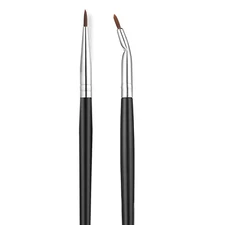 Fine Angled Eyeliner Brushes,  Precision Gel Eye Liner Brush,Synthetic Bristles