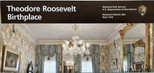New 2019 THEODORE ROOSEVELT BIRTHPLACE   NATIONAL PARK SERVICE UNIGRID BROCHURE