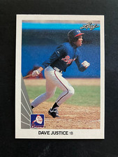 1990 Leaf Dave Justice Rookie Card (RC) #297