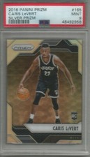 Caris LeVert 16/17 Panini Prizm Silver Prizm Rookie #165 PSA 9