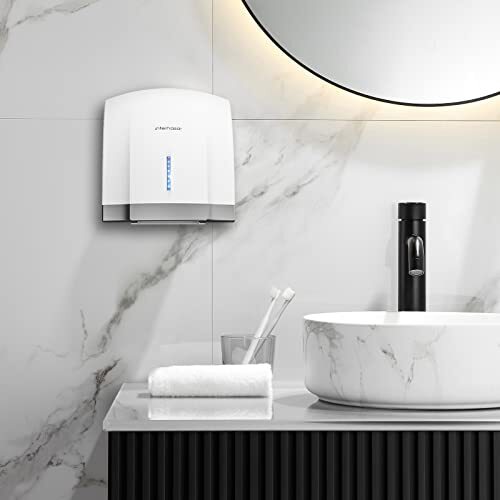 Goetland Commercial Hand Dryer - 1800W Automatic, Stainless Steel, High Speed, IPX1, 2-Year Warranty