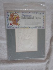 Impressions Embossed Paper "FRUIT BASKET  SWEETHEART ROSES"