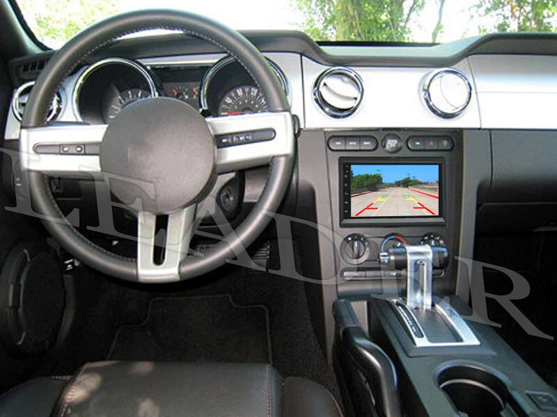 7" Android 13 Carplay For 2005-2009 Ford Mustang Car Stereo Radio GPS Navi WIFI - Image 3 of 4