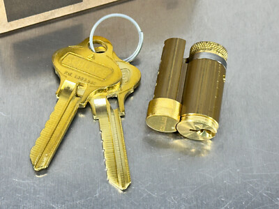 Schlage 23-030 Interchangeable Core 606 Satin Brass w/ Keys