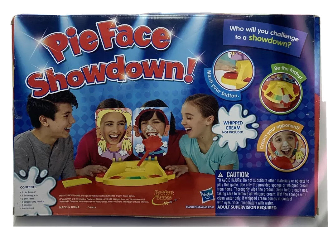 pie face 2 player game