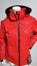 NEW ROSSIGNOL WOMEN'S CONTROLE HEATHER SKI SPORT RED JACKET SIZE M