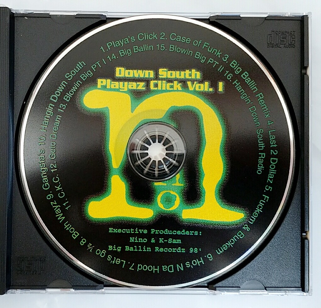 G-RAP】NINO Presents Down South Playaz Click Vol.1 San Antonio, TX