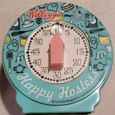 Retro Kelloggs Happy Hostess Kitchen Timer 