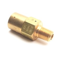 Rego B-9422NH Pressure Relief Valve, Brass, 275 Psig, 1/4" NPT Male, 8D92