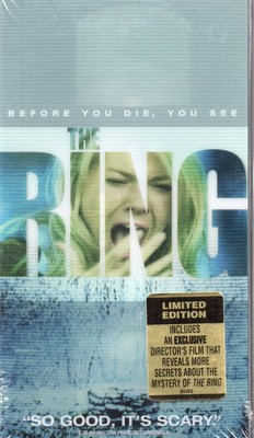 RING (vhs) *NEW* Limited edition, movie about a cursed video tape on the format