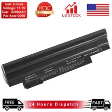 Battery for Acer Aspire One 360 D260 522 722 D270 AOD255-257 AL10A31 AL10G31
