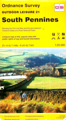 Ordnance Survey - Outdoor Leisure 21 - South Pennines