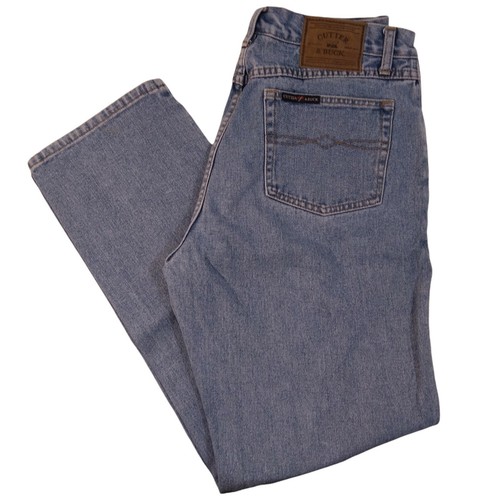 Cutter \u0026 Buck Jeans mens 34x32 Blue 