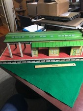 O Scale Marx Freight Terminal Some Dents Some Rust Very Cool Condition (031112)