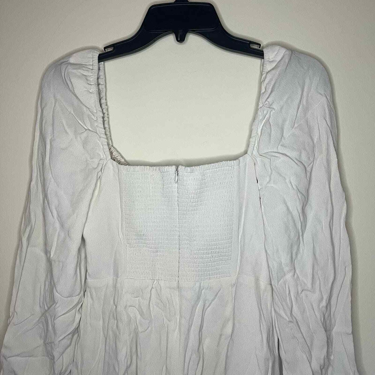 NWT Aritzia Sunday Best Delilah Longsleeve White Dress | eBay