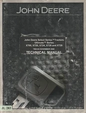 JL283 John Deere Select Series Tractors Ultimate Technical Manual (2008) TM2349