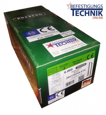 Prebena Klammern Z 64mm CSVHA ETA verzinkt für 5C-Z75 Haubold KG 700 Tjep PQZ KL