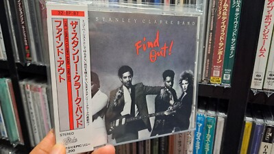 DIE STANLEY CLARKE BAND FINDEN SIE HERAUS ROBERT BROOKINS GEORGE DUKE JAPAN BOX OBI SS