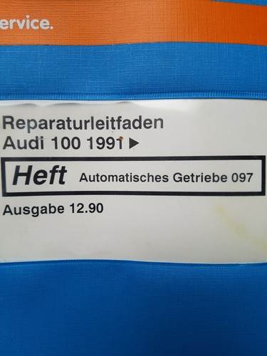 Reparaturleitfaden Audi 100 1991-  Automatisches Getriebe 097