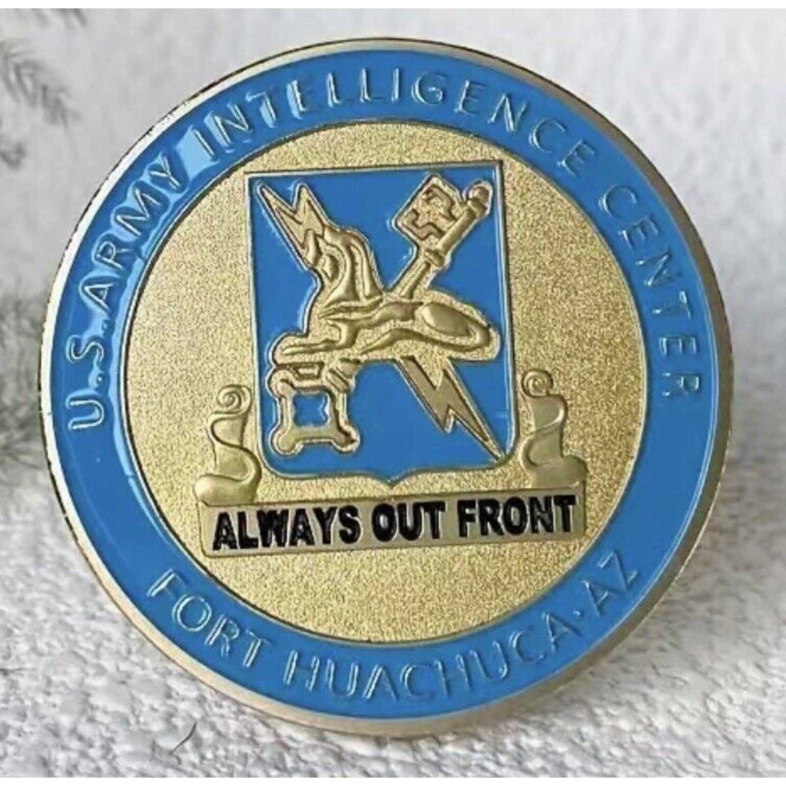 US Army Fort Huachuca AZ Intelligence Center Challenge Coin