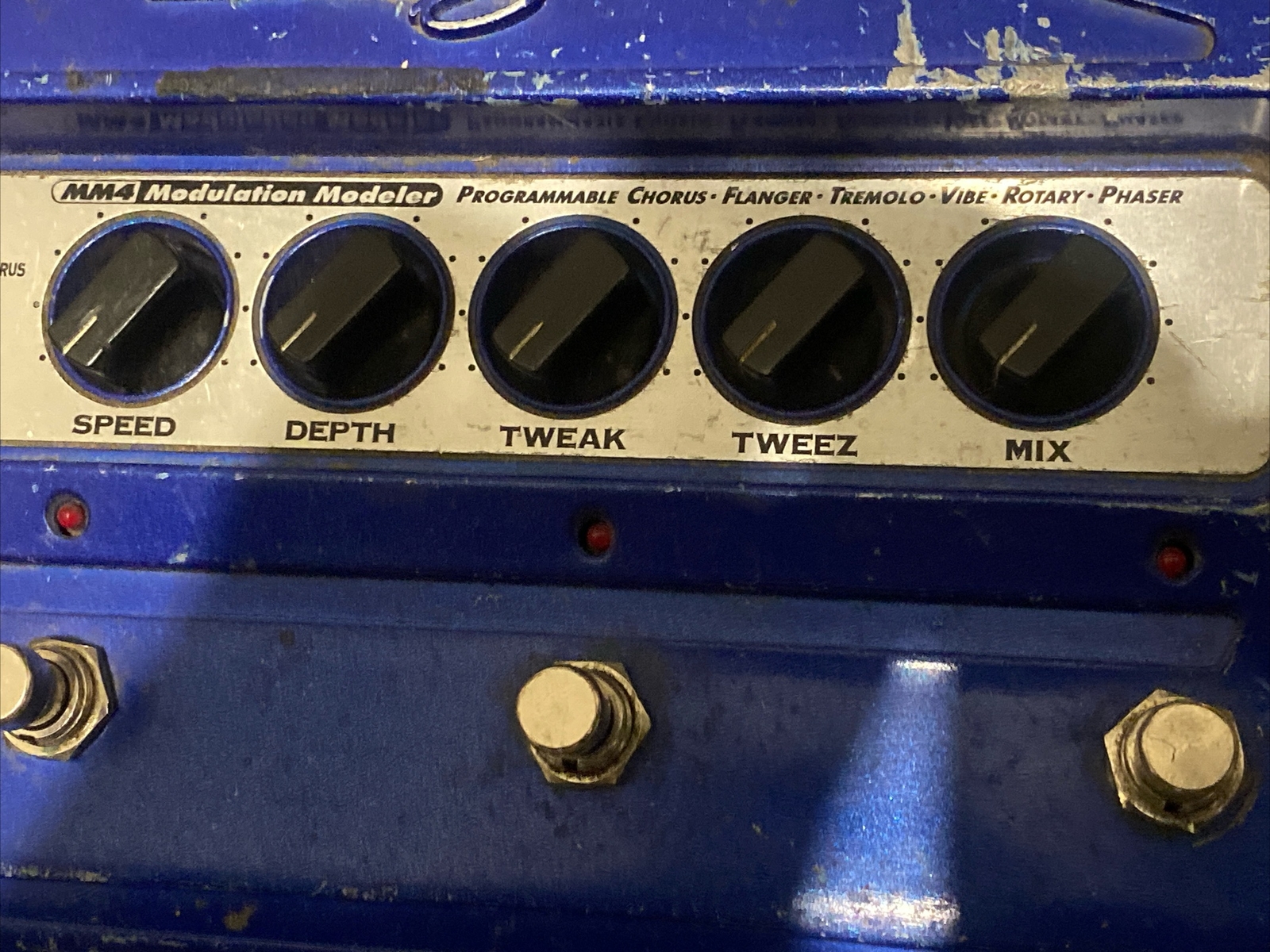 Line 6 MM4 Multi Modulation Guitar Effects Pedal Has An Issue eBay