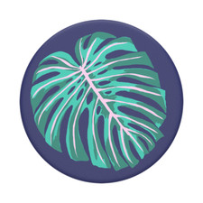 PopSockets PopTOP Soporte de agarre para teléfono celular Hoja de palma de colección *BASE NO INCLUIDA