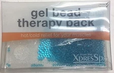 Xpres Spa GEL bead pack  Reusable & nontoxic Hot/Cold relief for your muscles