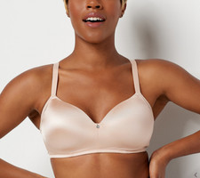 Breezies Smooth Radiance Wirefree T-Shirt Bra-Sunbeige-32B-NEW-A350861